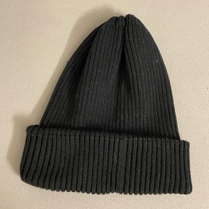 Aeropostale Black Knit Beanie